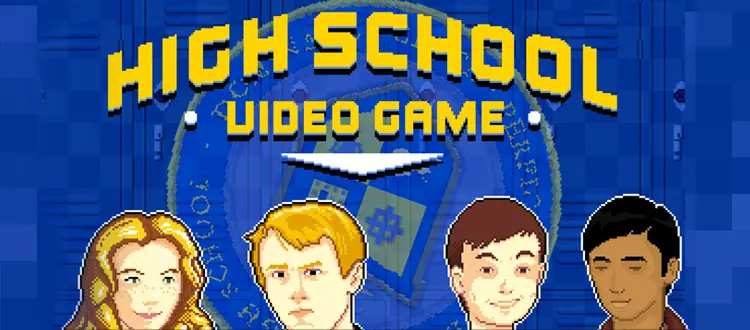 High School Video Game logo
