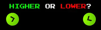 Higher Or Lower? logo