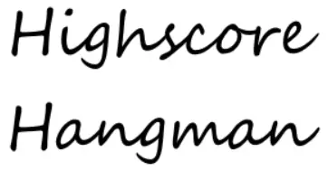 Highscore Hangman logo