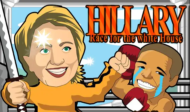 Hillary Clinton Race For the White House logo