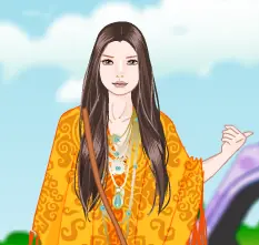 Hippie Girl Dress Up logo