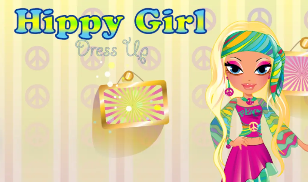 Hippy Girl Dress Up logo