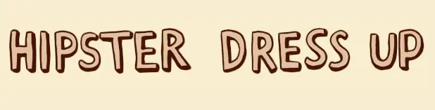 Hipster Dress Up logo