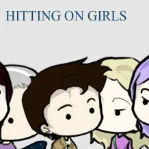 Hitting on Girls logo