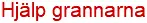 Hjälp grannarna logo