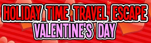 Holiday Time Travel Escape: Valentine's Day logo