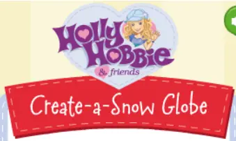 Holly Hobbie: Create-a-Snow Globe logo