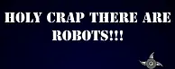 Holy Crap Robots! logo