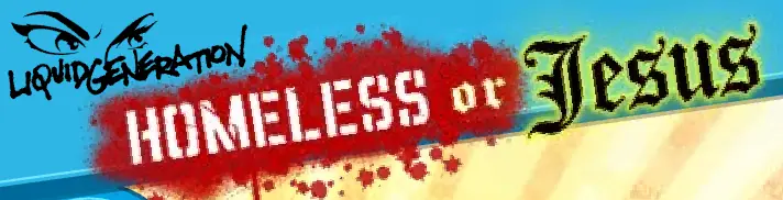 Homeless or Jesus logo