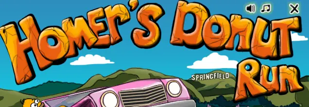 Homer's Donut Run logo