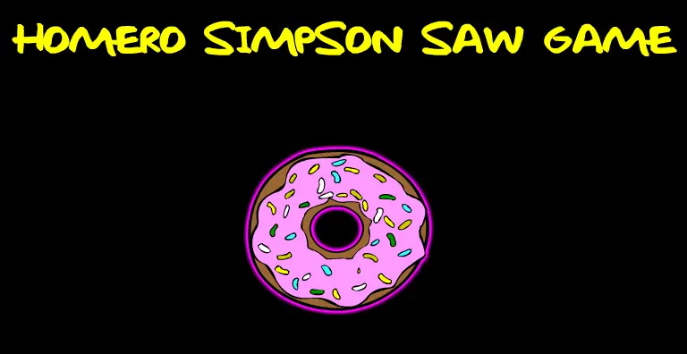 Homer Simpson Saw Game logo
