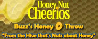 Honey Nut Cheerios: Buzz's Honey O Throw logo