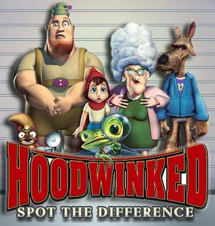 Hoodwinked - Spot the Difference logo