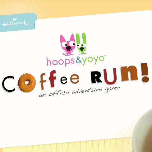 Hoops & Yoyo: Coffee Run! logo
