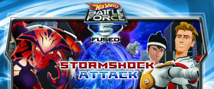 Hot Wheels Battle Force 5 Fused: StormShock Attack logo