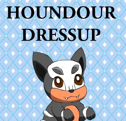 Houndour Dressup logo