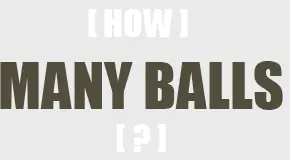 How Many Balls? logo