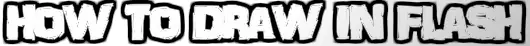 How To Draw In Flash logo