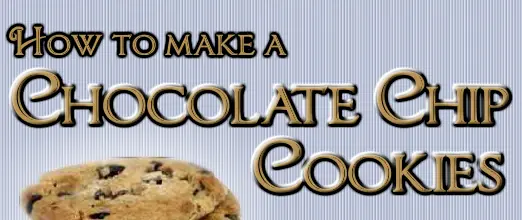 How To Make A Chocolate Chip Cookies logo