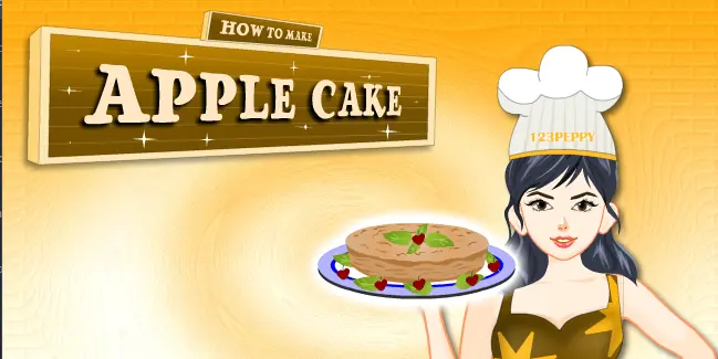How To Make Apple Cake logo
