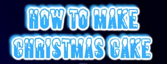 How To Make Christmas Cake logo