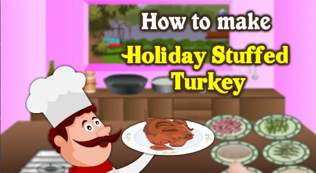 How To Make Holiday Stuffed Turkey logo