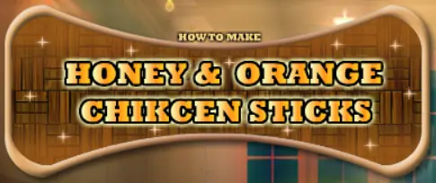 How To Make Honey & Orange Chicken Stick logo