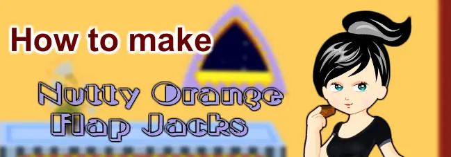 How To Make Nutty Orange Flap Jacks logo