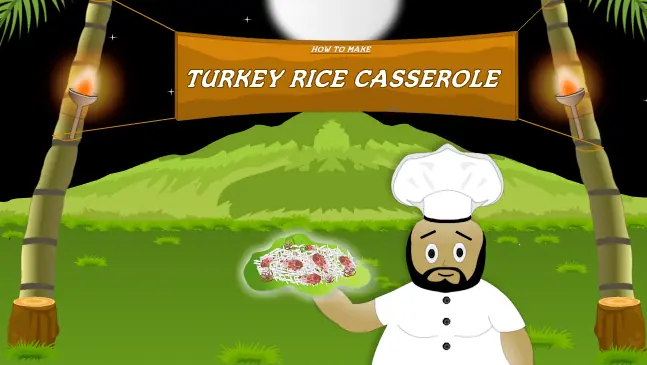 How To Make Turkey Rice Casserole logo
