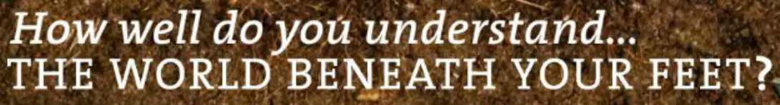 How Well Do You Understand the World Beneath Your Feet? logo