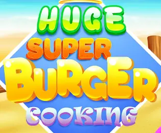 Huge Super Burger Cooking logo