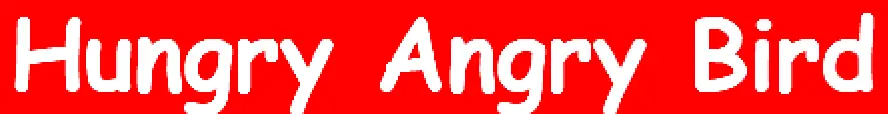Hungry Angry Bird logo