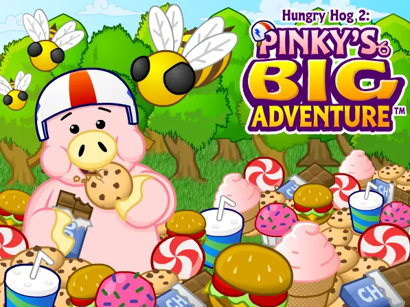 Hungry Hog 2: Pinky's Big Adventrure logo