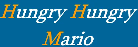 Hungry Hungry Mario logo
