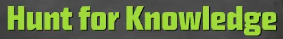 Hunt for Knowledge logo