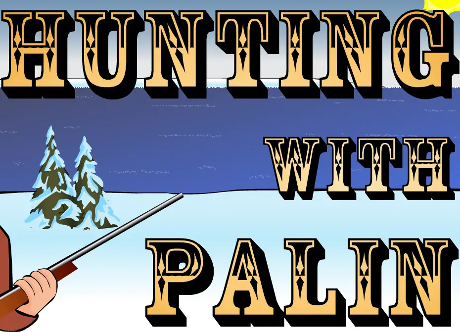 Hunting with Palin logo