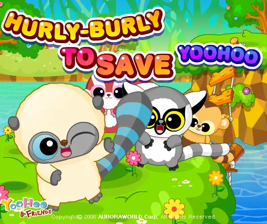 Hurly-Burly to Save Yoohoo logo
