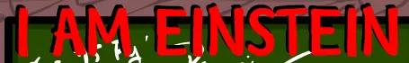 I Am Einstein logo