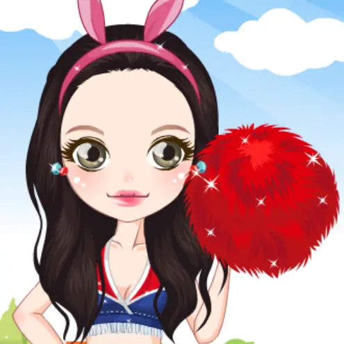I'm a Cheerleader Dress Up Game logo