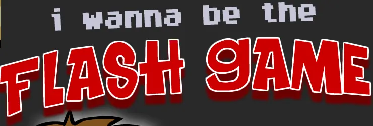 I wanna be the flash game logo