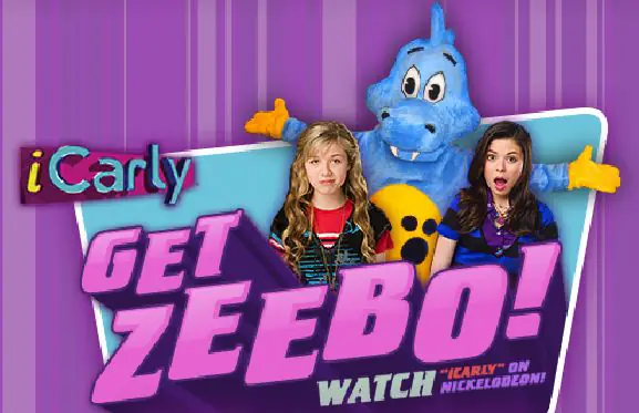 iCarly: Get Zeebo! logo