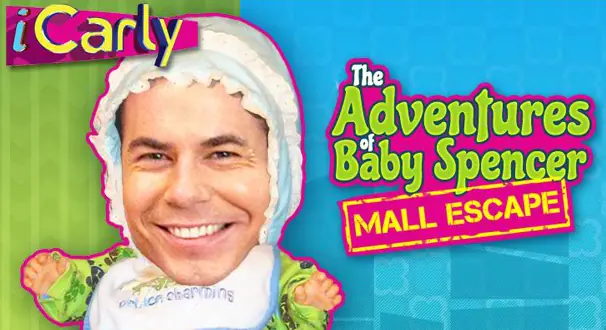 iCarly: The Adventures of Baby Spencer - Mall Escape logo