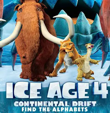 Ice Age 4 - Spot the Difference logo