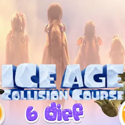 Ice Age Collision Course 6 Diff logo