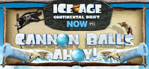 Ice Age: Continental Drift - Cannon Balls Ahoy! logo