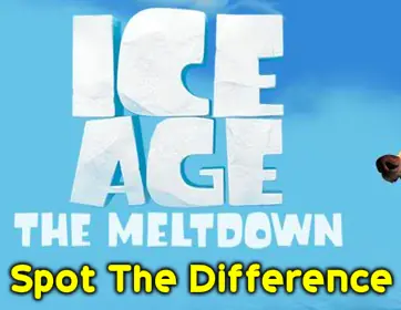 Ice Age The Meltdown: Spot The Difference logo