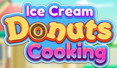 Ice Cream Donuts Cooking logo
