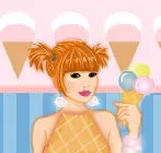 Ice Cream Girl Dress Up Game logo