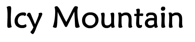Icy Mountain logo