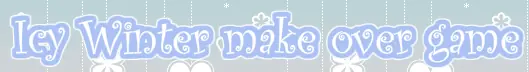 Icy Winter Make Over Game logo